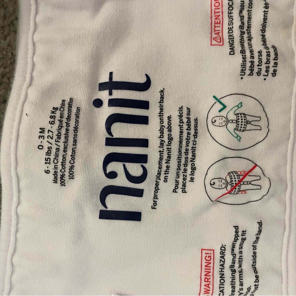 Nanit Swaddles and Bands Bundle - Picture 6 of 6